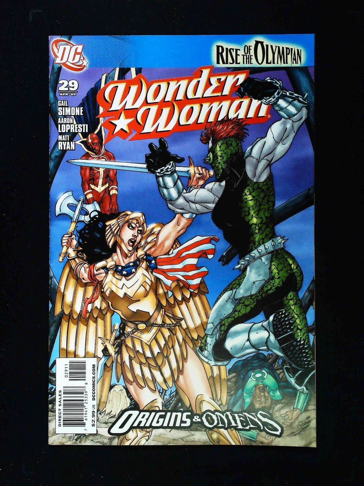 Wonder Woman #29 (3Rd Series) Dc Comics 2009 Vf+