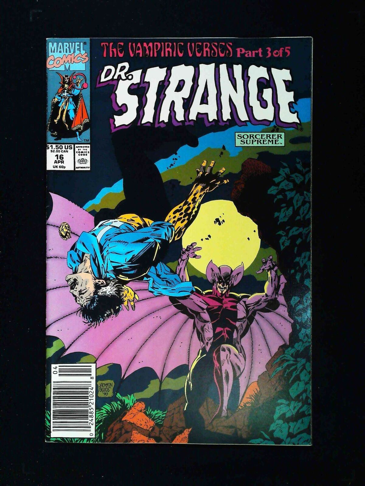 Doctor Strange #16 (3Rd Series) Marvel Comics 1990 Vf+ Newsstand