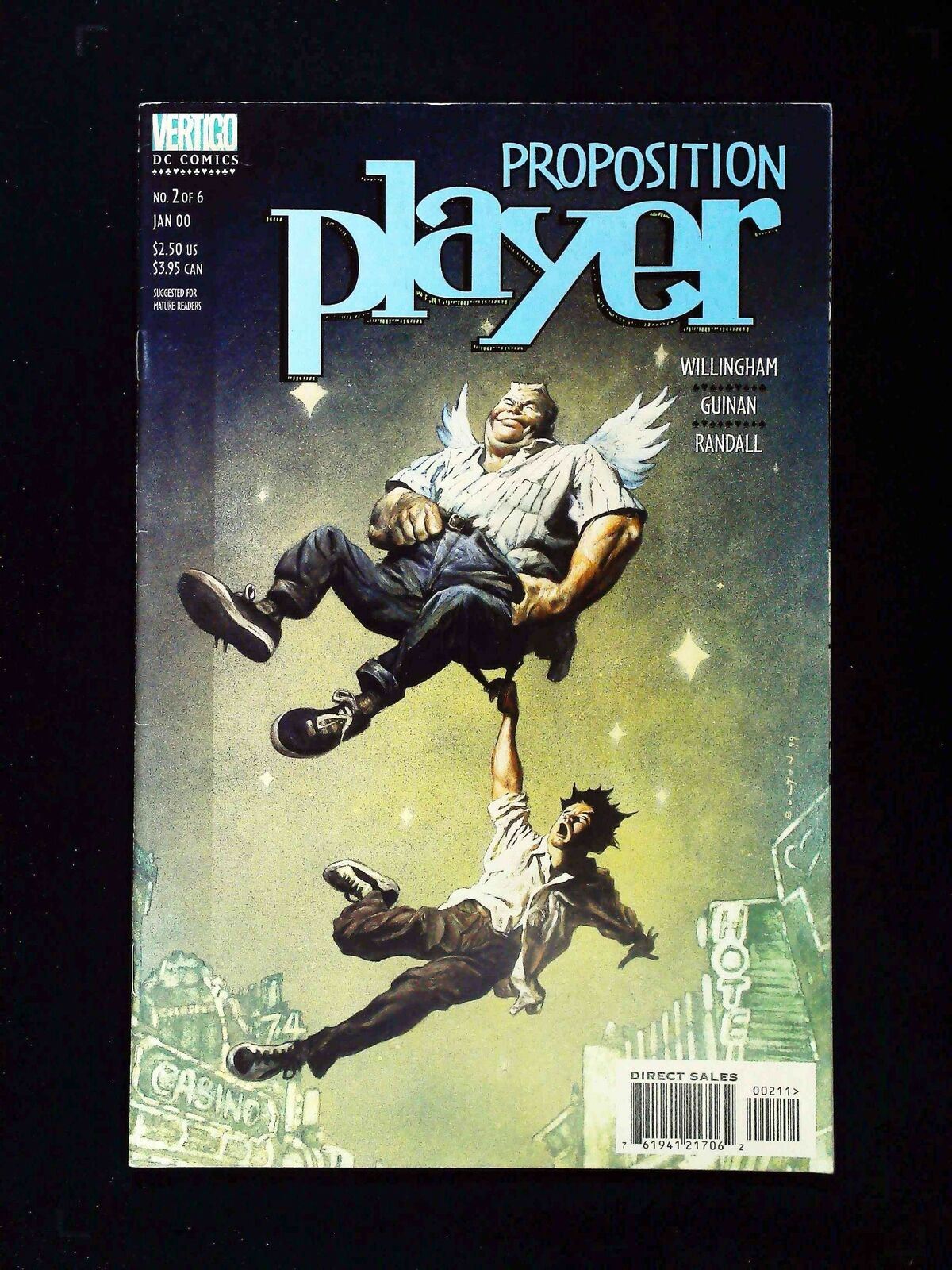 Proposition Player #2  Dc/Vertigo Comics 2000 Vf+