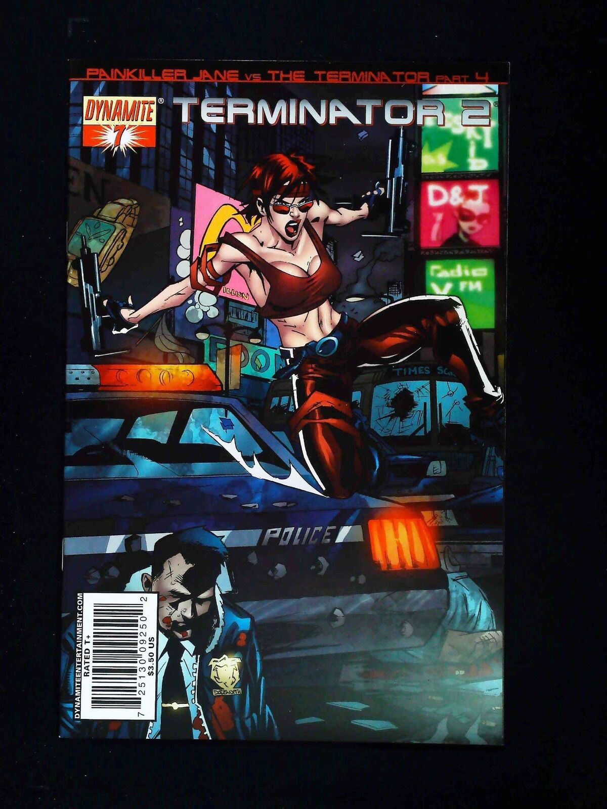 Terminator 2 #7  Dynamite Comics 2008 Nm