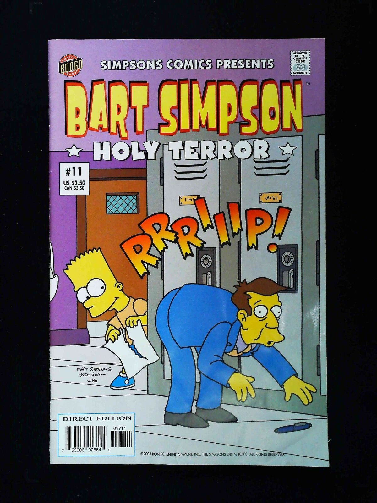 Bart Simpson Comics #11  Bongo Comics 2003 Vf+