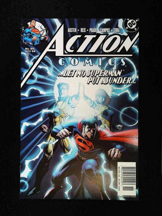 Action Comics #819  Dc Comics 2004 Vf+ Newsstand