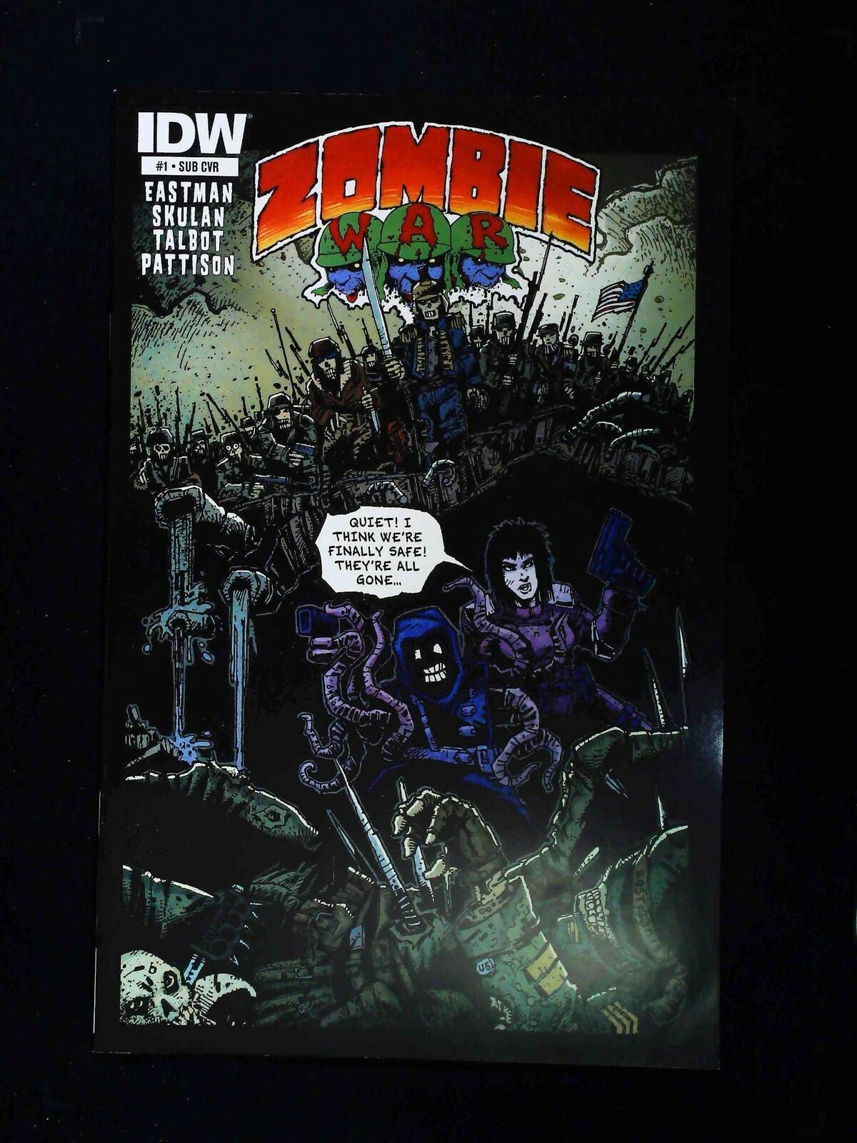 Zombie War #1Sub  Idw Comics 2013 Nm-  Eastman Variant