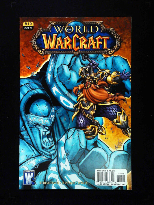 World Of Warcraft #10  Dc/Wildstorm Comics 2008 Vf+