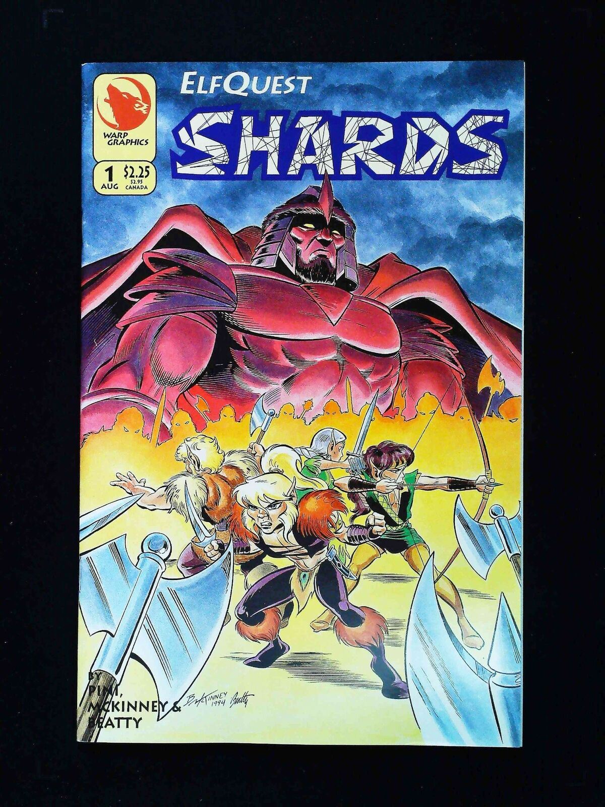 Elfquest Shards #1  Warp  Comics 1994 Vf/Nm