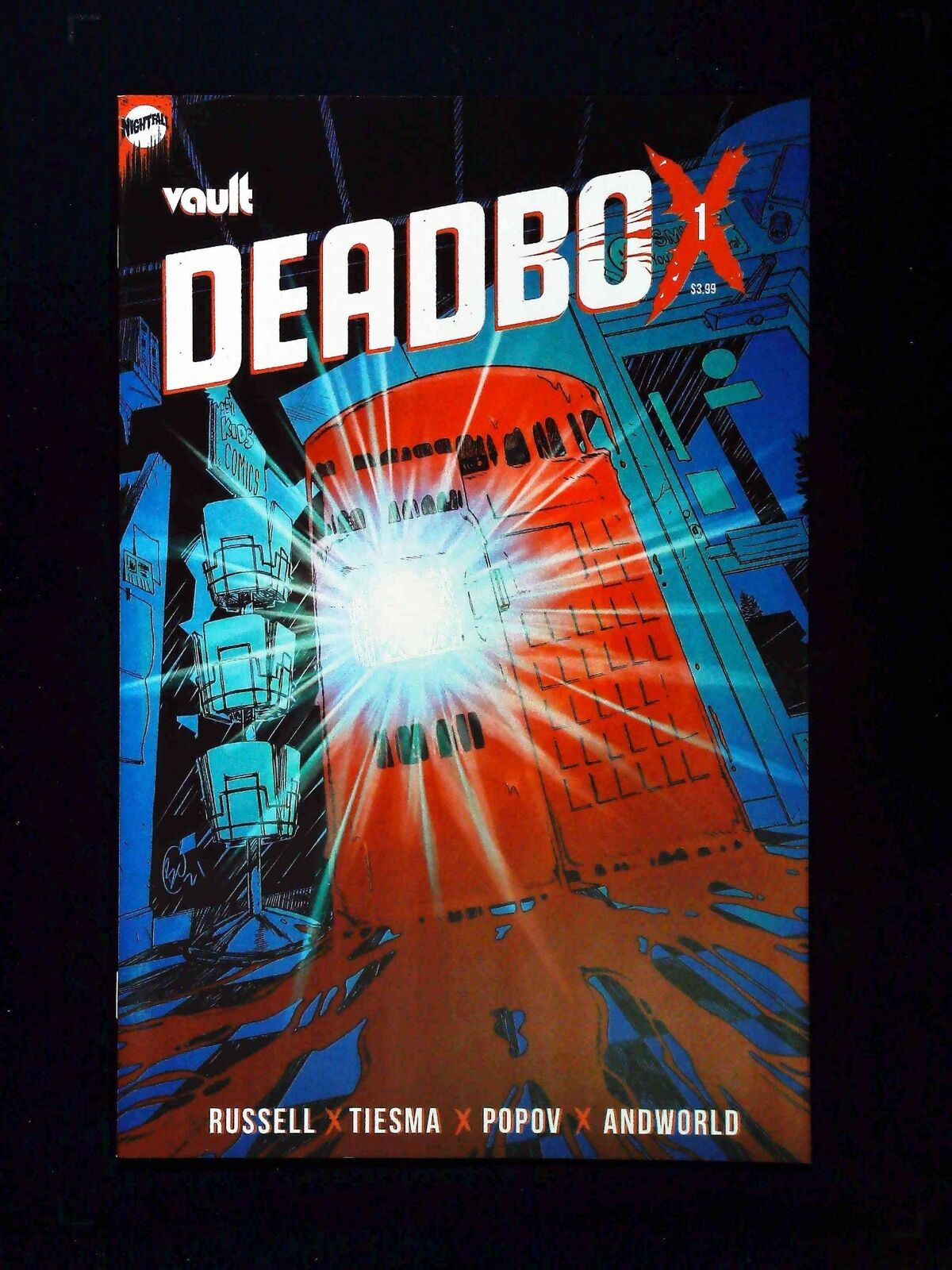 Deadbox #1  Vault Comics 2021 Nm-