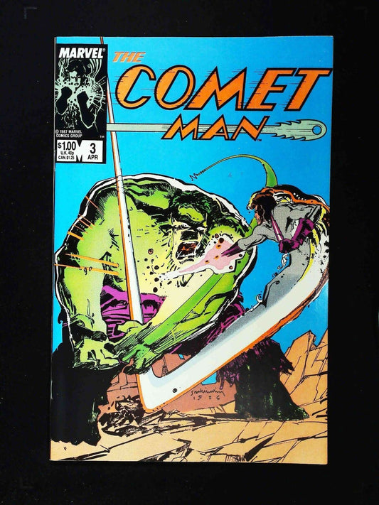 Comet Man #3  Marvel Comics 1987 Vf+