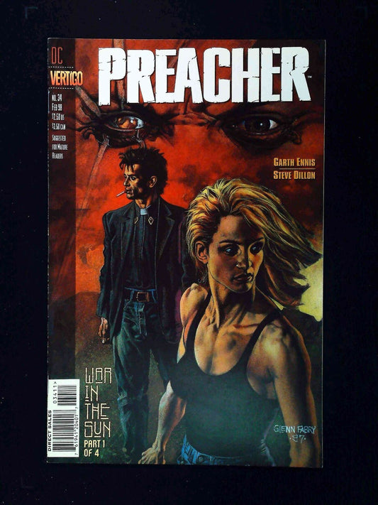 Preacher #34  Dc/Vertigo Comics 1998 Vf+
