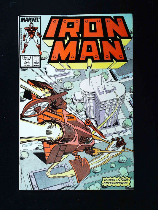 Iron Man #217  Marvel Comics 1987 Nm-