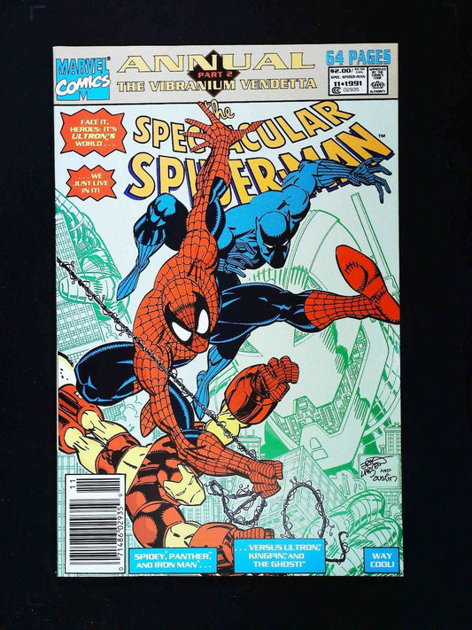 Spectacular Spider-Man Annual #11  Marvel Comics 1991 Nm- Newsstand