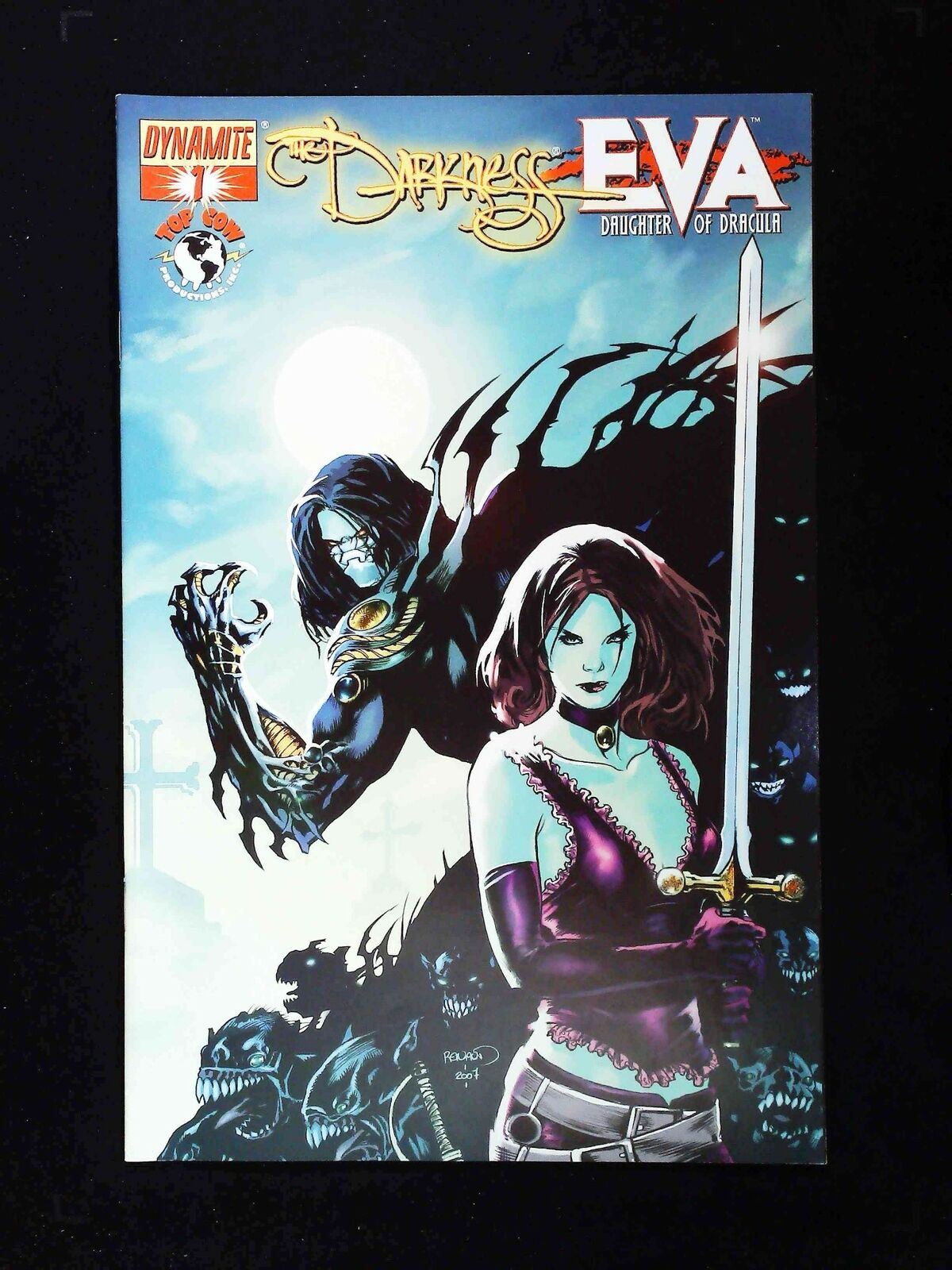 Darkness Eva #1  Dynamite Comics 2008 Vf+