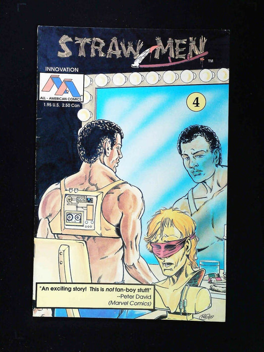 Straw Men #4  Innovation Comics 1990 Vf-