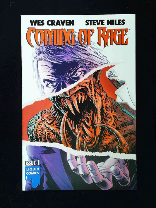 Coming Of Rage #1  Liquid Comics 2015 Vf/Nm