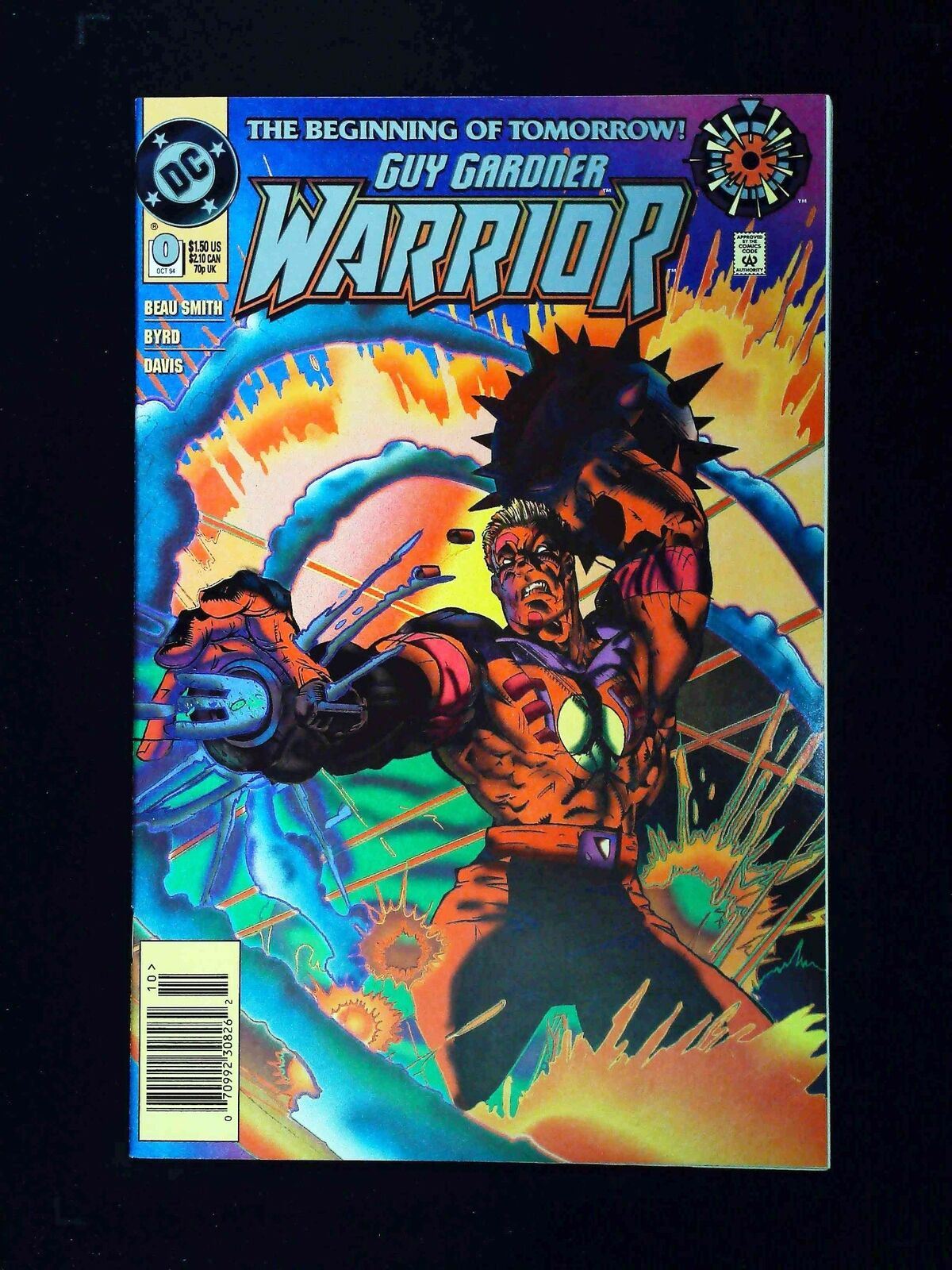 Guy Gardner Warrior #0  Dc Comics 1994 Nm Newsstand