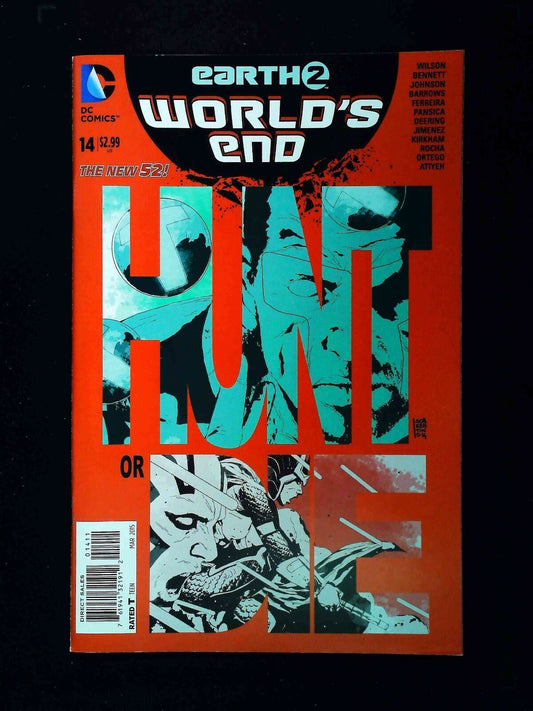 Earth 2 World'S End #14  Dc Comics 2015 Nm-