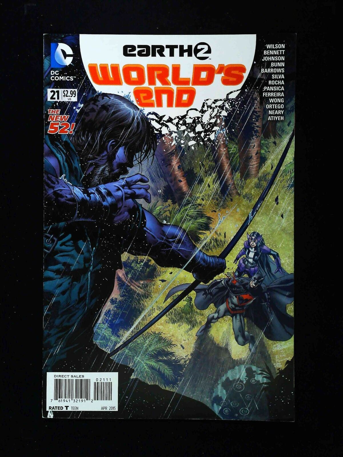 Earth 2 World'S End #21  Dc Comics 2015 Vf+