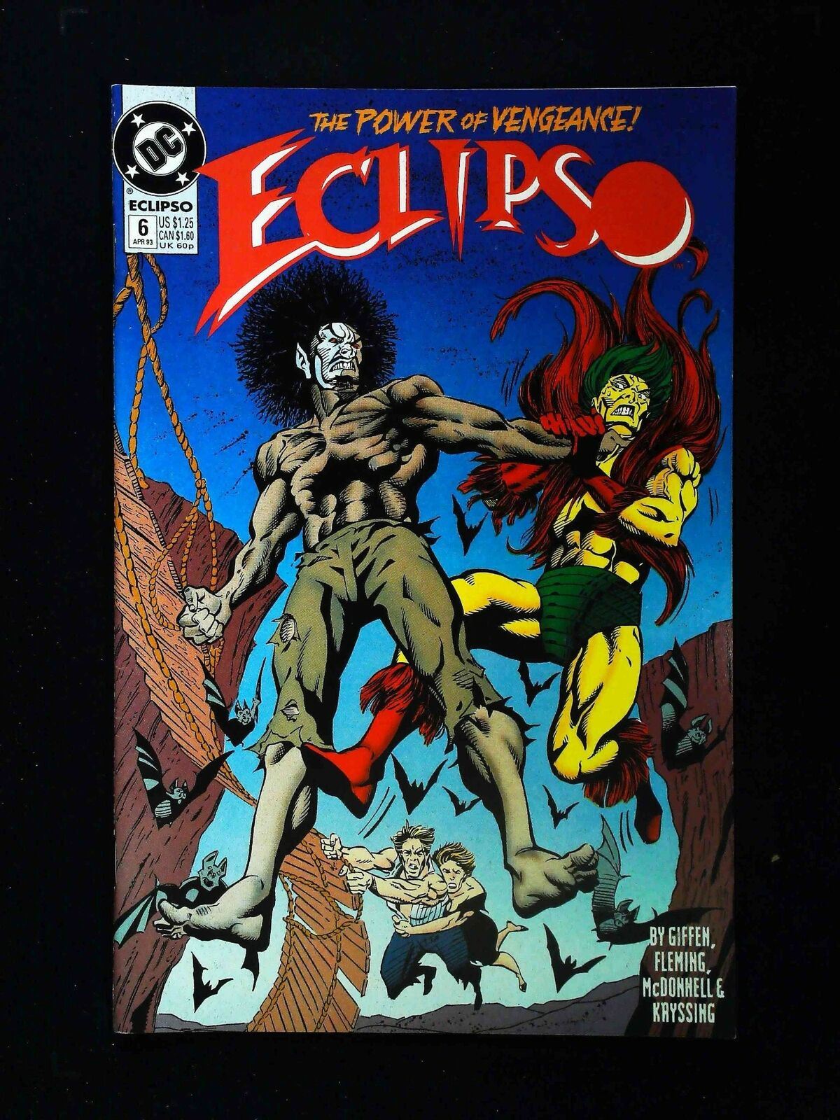 Eclipso #6  Dc Comics 1993 Vf+