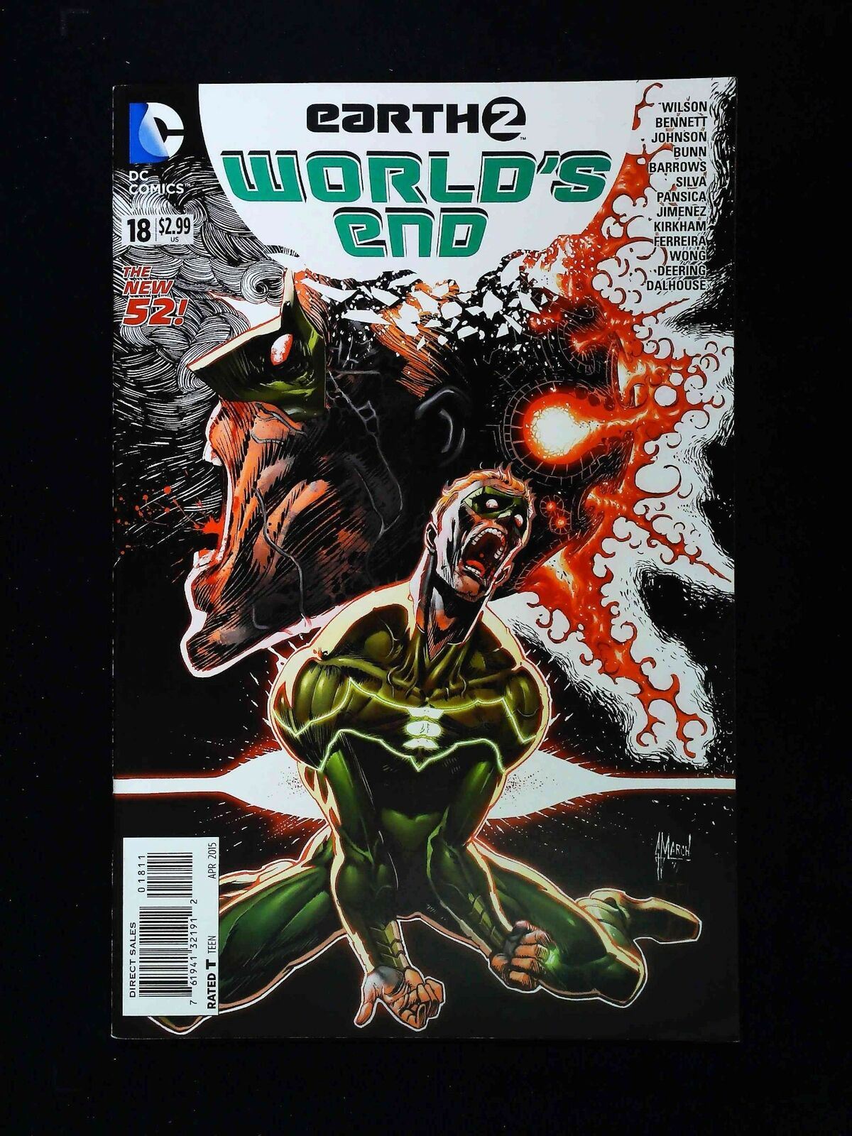 Earth 2 World'S End #18  Dc Comics 2015 Nm-