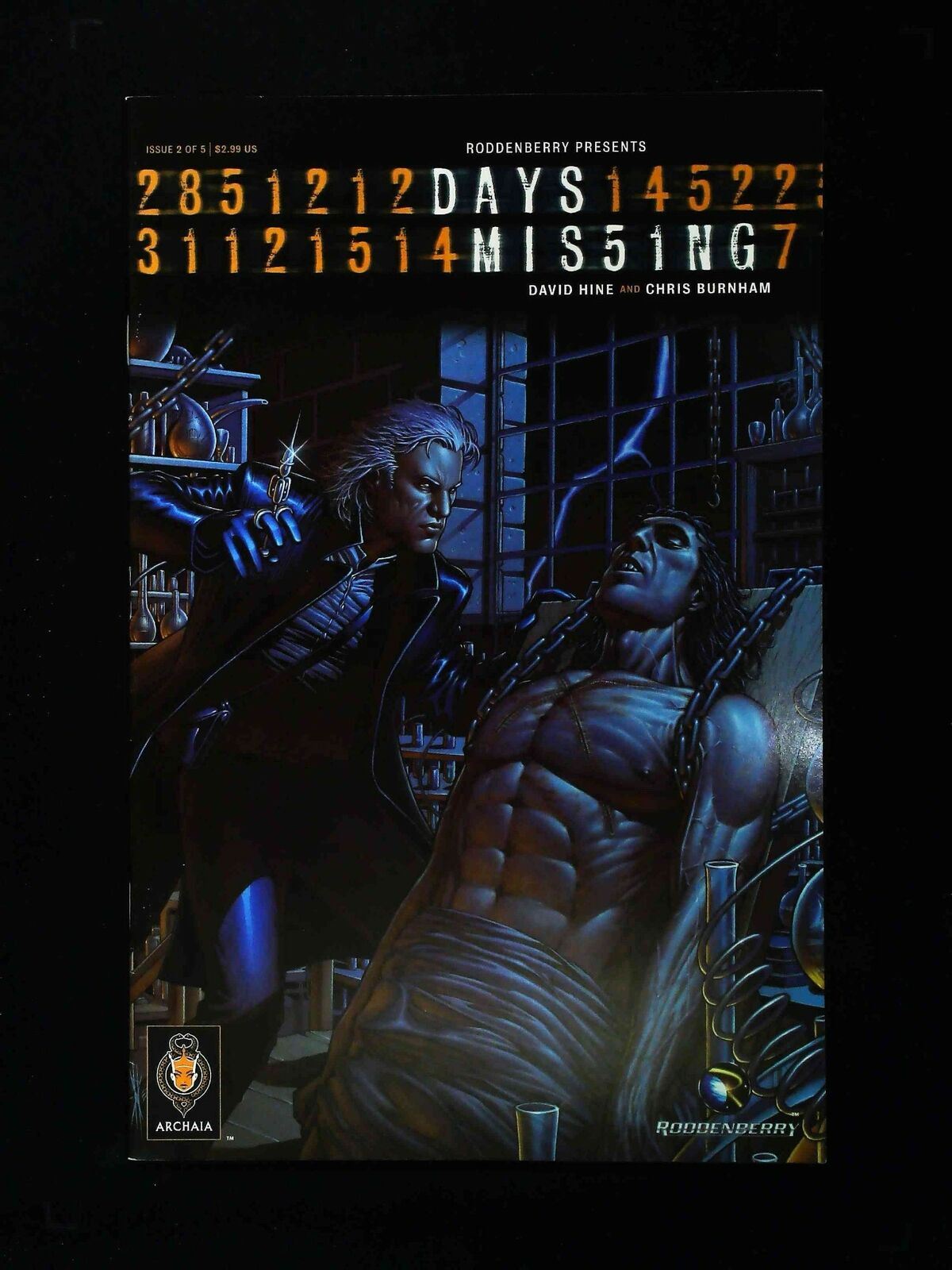 Days Missing #2  Archaia Studios Press Comics 2009 Vf/Nm