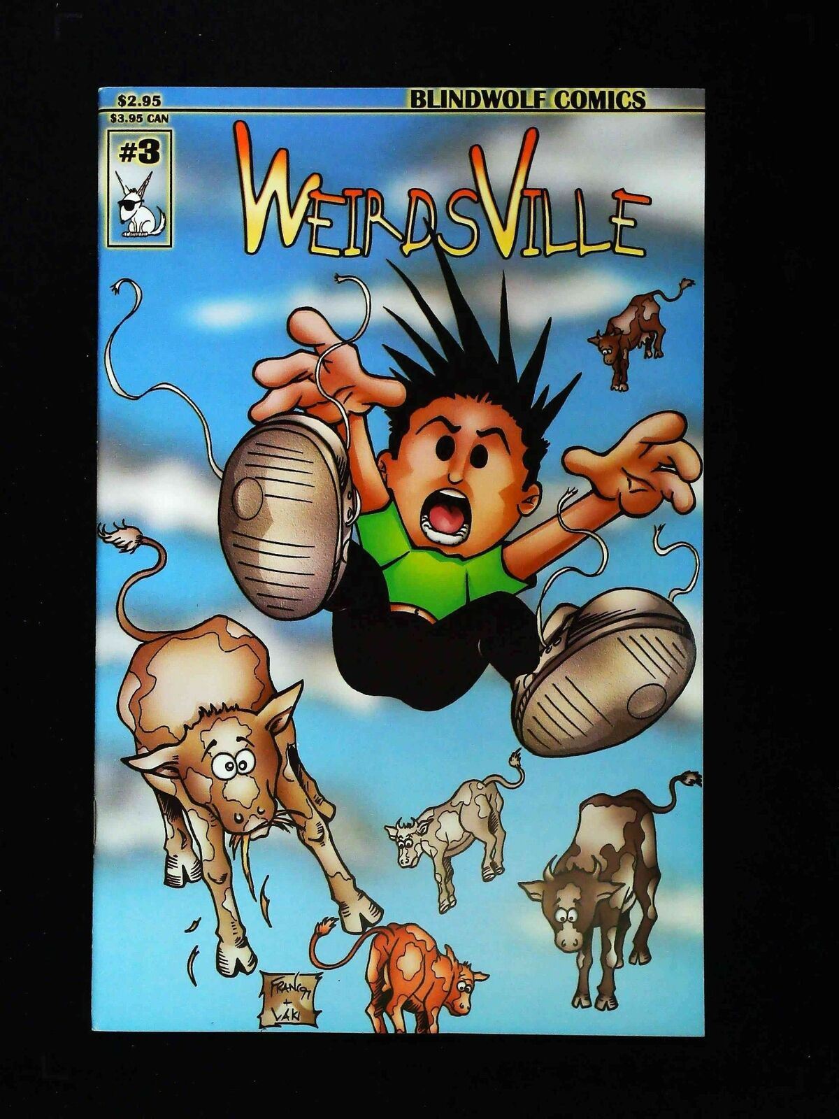 Weirdsville #3  Blindwolf Studios Comics 1997 Vf/Nm