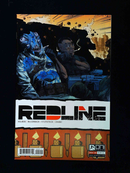 Redline #2  Oni Press Comics 2017 Nm-