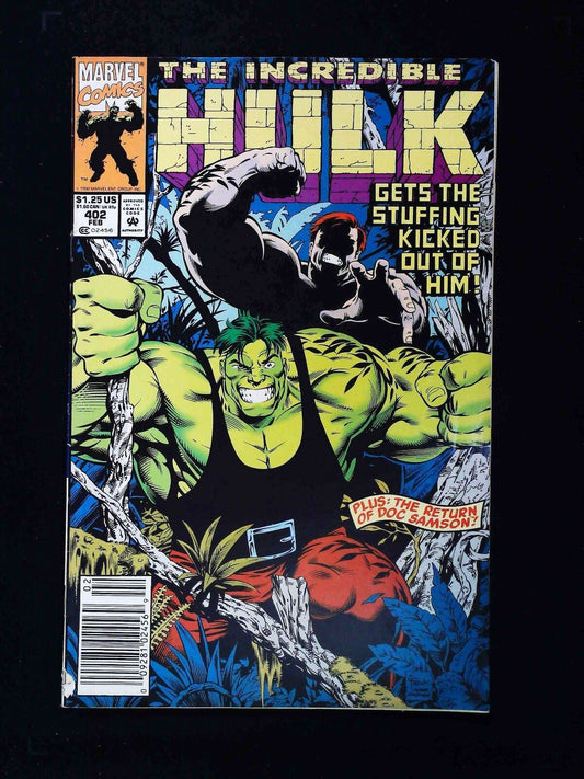 Incredible Hulk #402  Wizard Comics 1993 Fn+ Newsstand