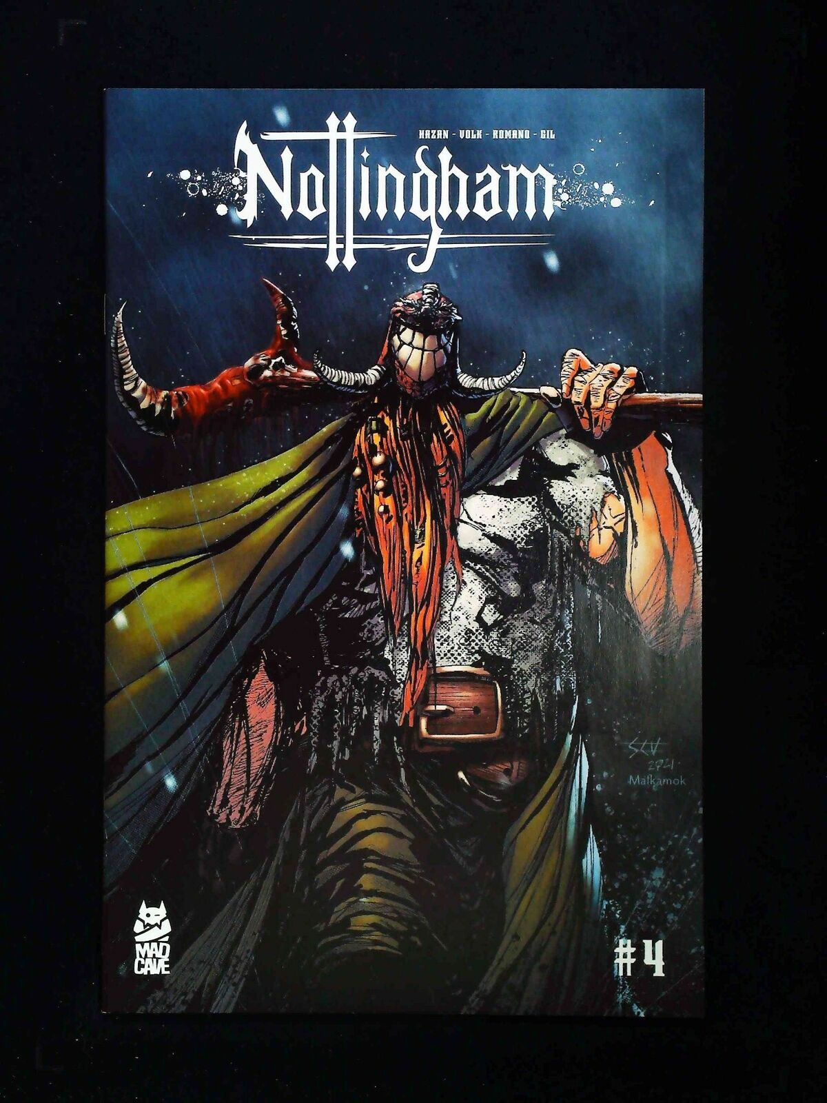 Nottingham #4B (2Nd Printing) Mad Cave Comics 2021 Nm  Volk Variant