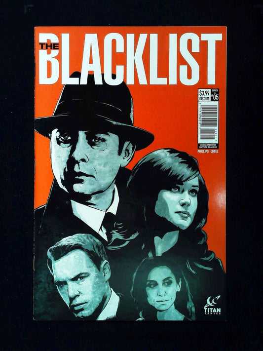 Blacklist #5  Titan Comics Comics 2015 Nm-