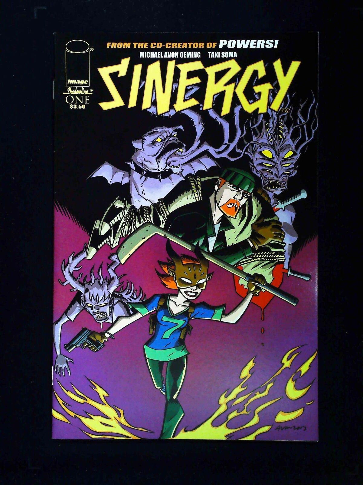 Sinergy #1  Image Comics 2014 Vf+