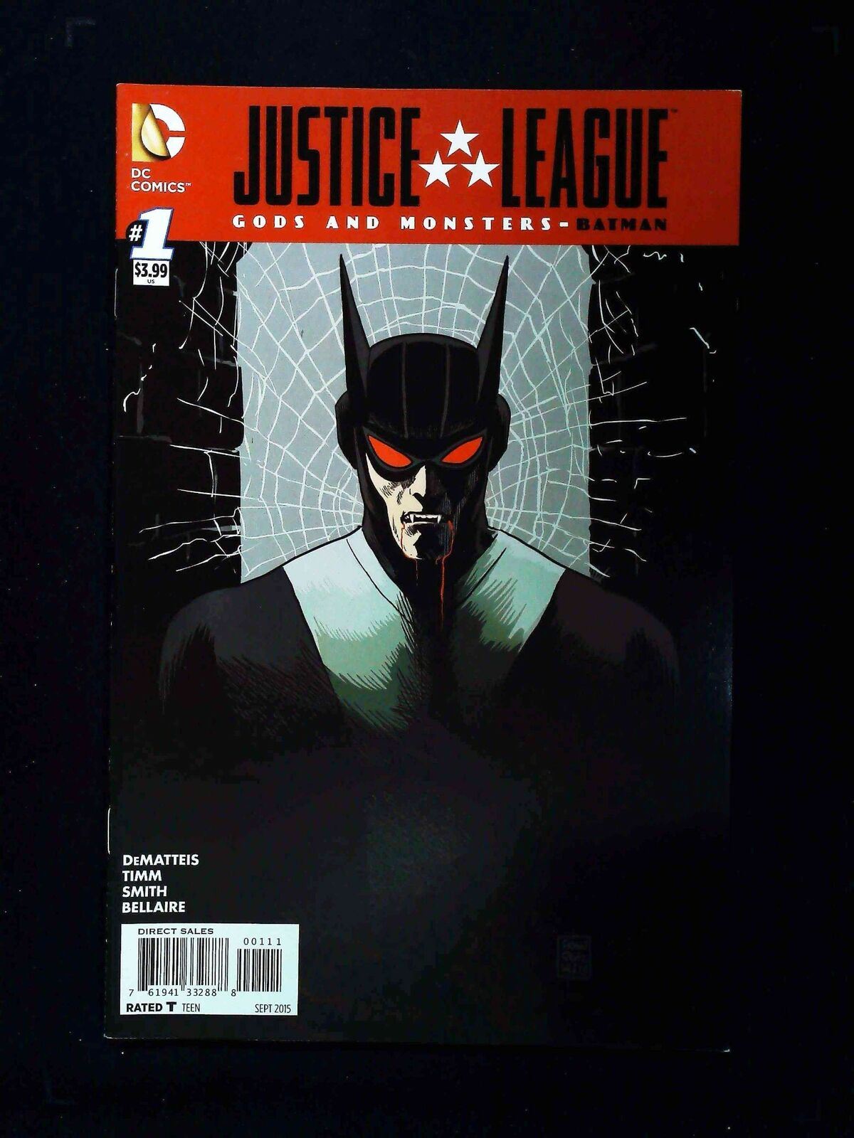 Justice League Gods And Monsters Batman #1  Dc Comics 2015 Vf/Nm