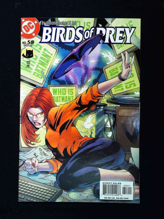 Birds Of Prey #58  Marvel Comics 2003 Vf+
