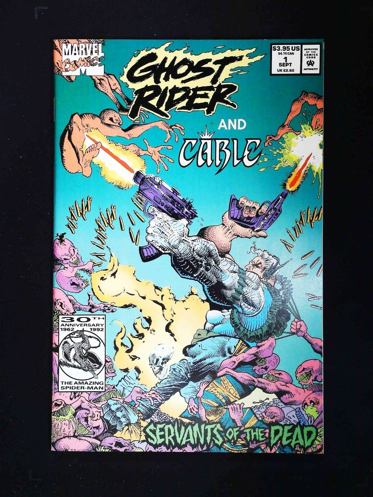 Ghost Rider And Cable #1  Marvel Comics 1991 Nm-