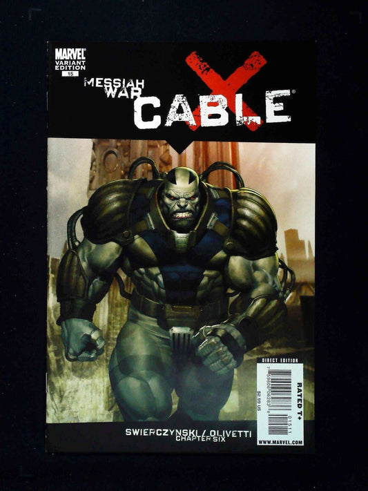 Cable #15B (2Nd Series) Marvel Comics 2009 Nm-  Cover By Ariel Livetti