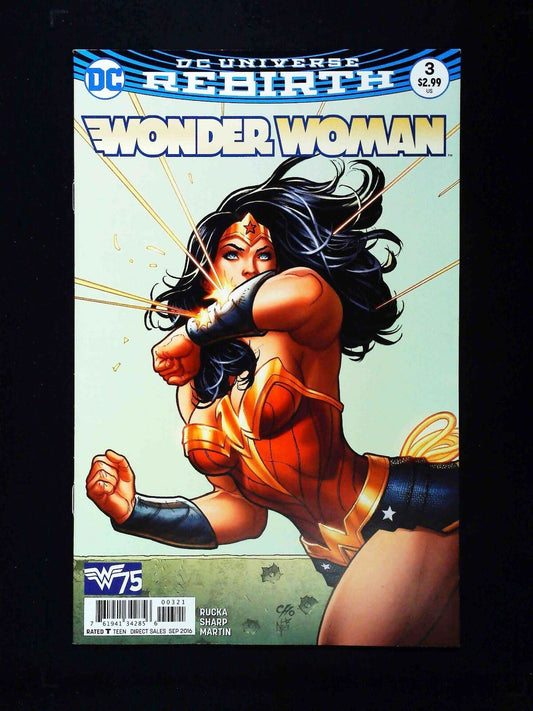 Wonder Woman #3B (5Th Series) Dc Comics 2016 Vf+  Cover By Frank Cho