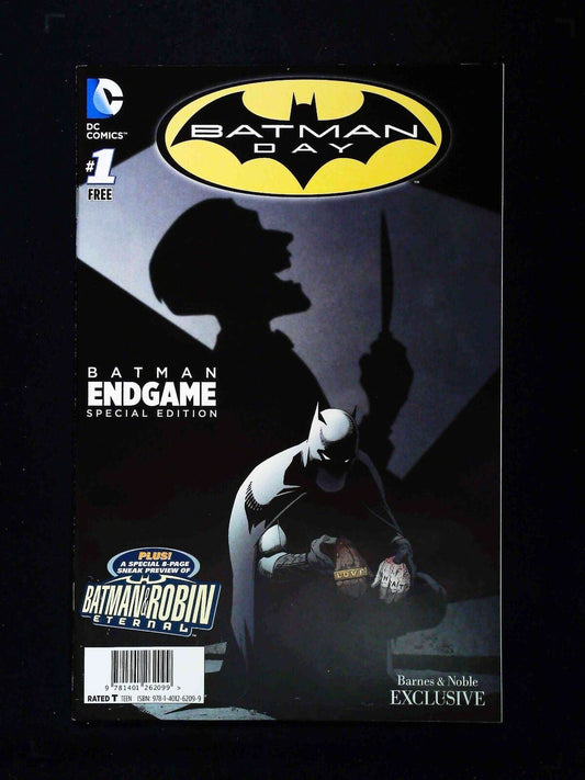 Batman Endgame Special Edition Batman Day #1E Dc 2015 Vf/Nm Barnes & Noble Cover