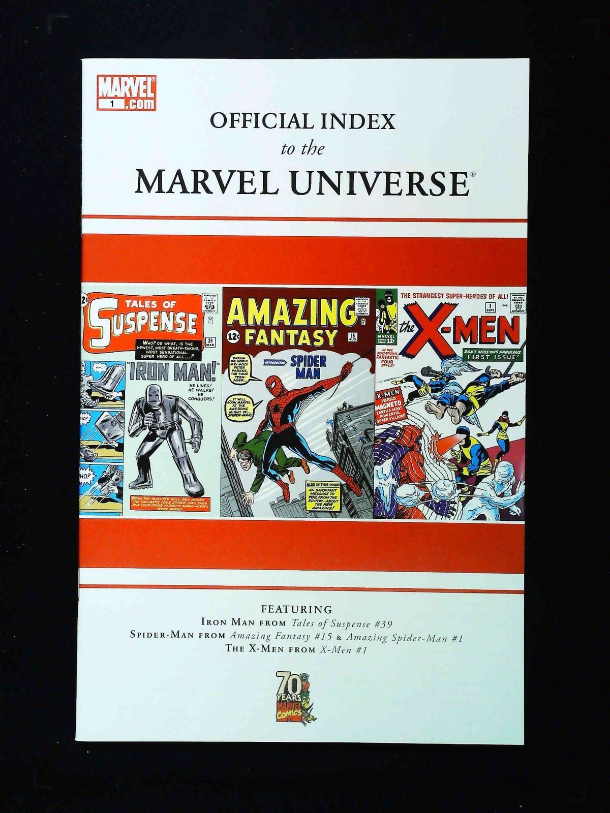 Official Index To The Marvel Universe #1  Marvel Comics 2009 Nm+
