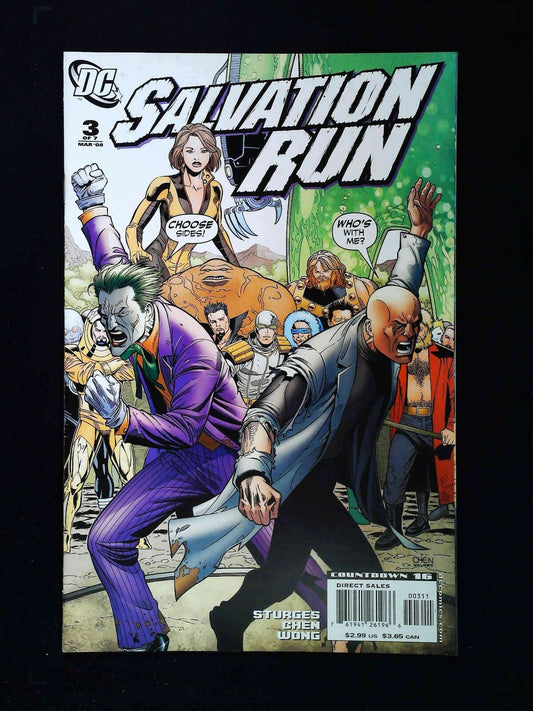 Salvation Run #3  Dc Comics 2008 Vf+