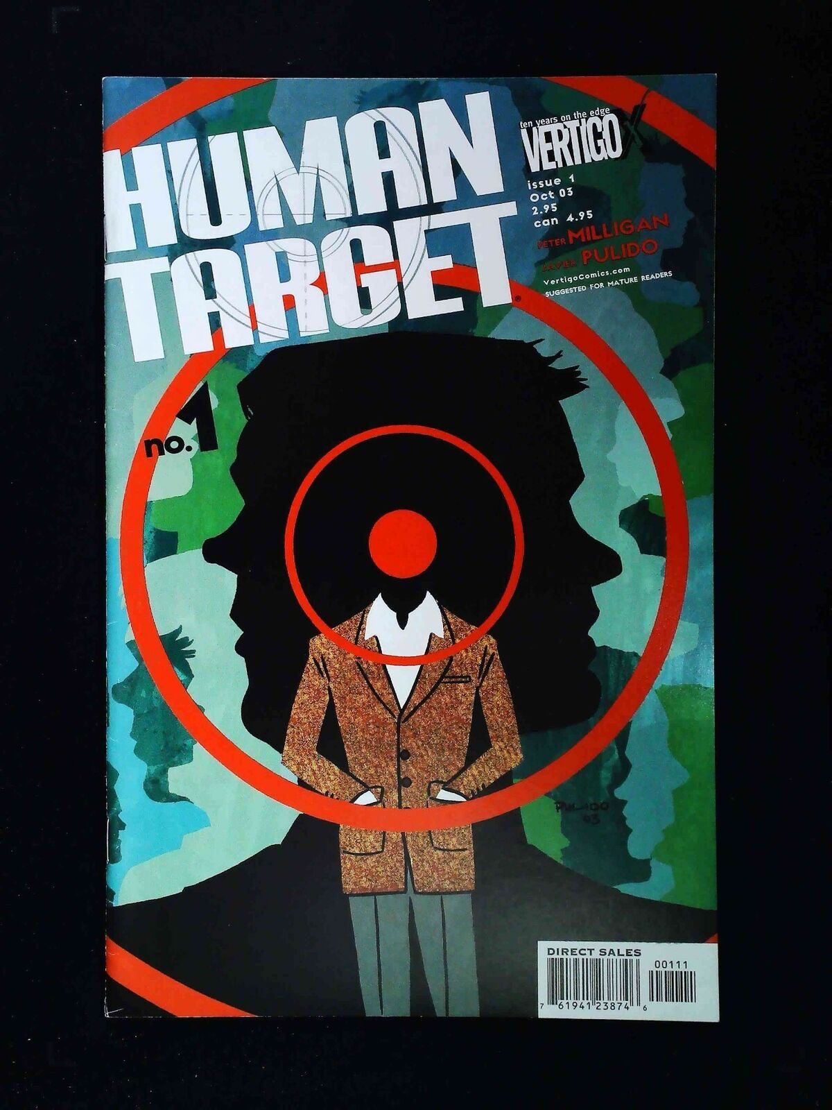 Human Target #1 (2Nd Series) Dc Comics 2003 Vf+