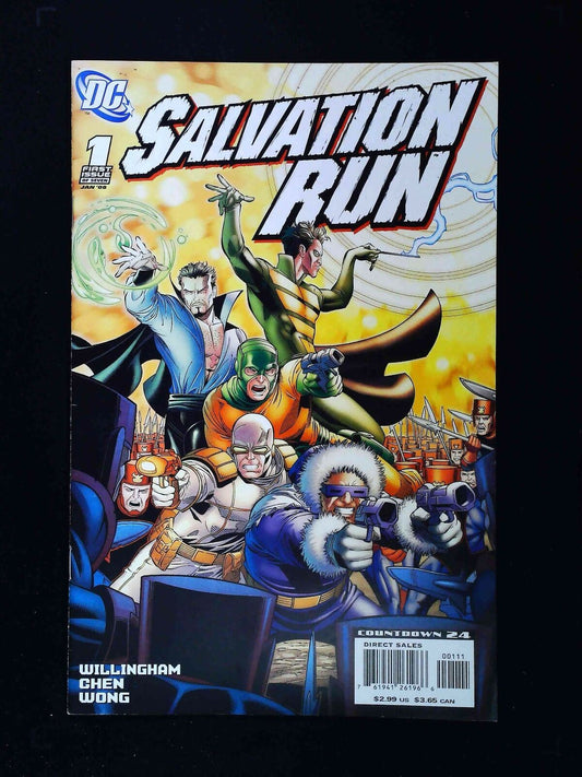 Salvation Run #1  Dc Comics 2008 Vf+