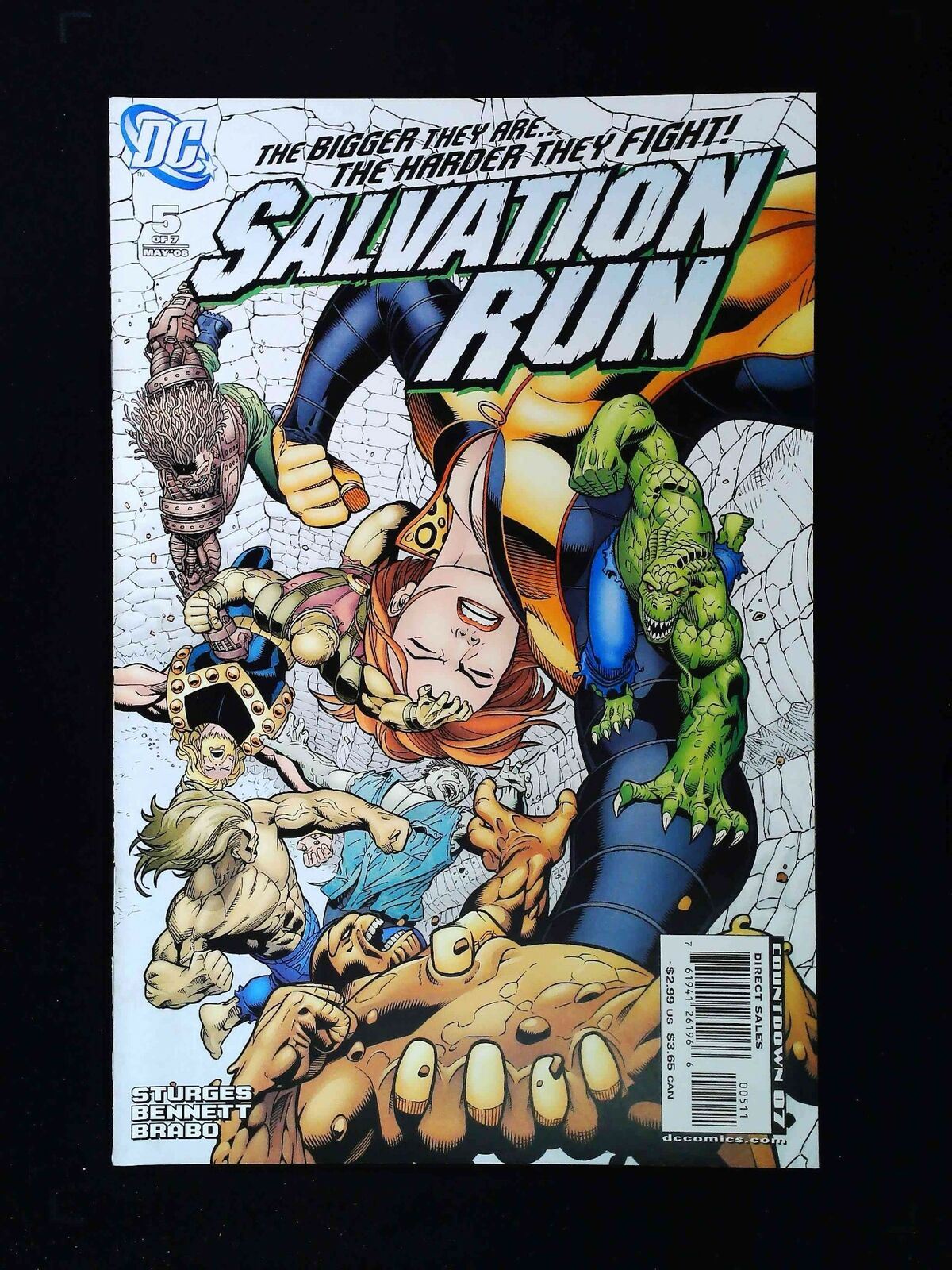 Salvation Run #5  Dc Comics 2008 Nm-