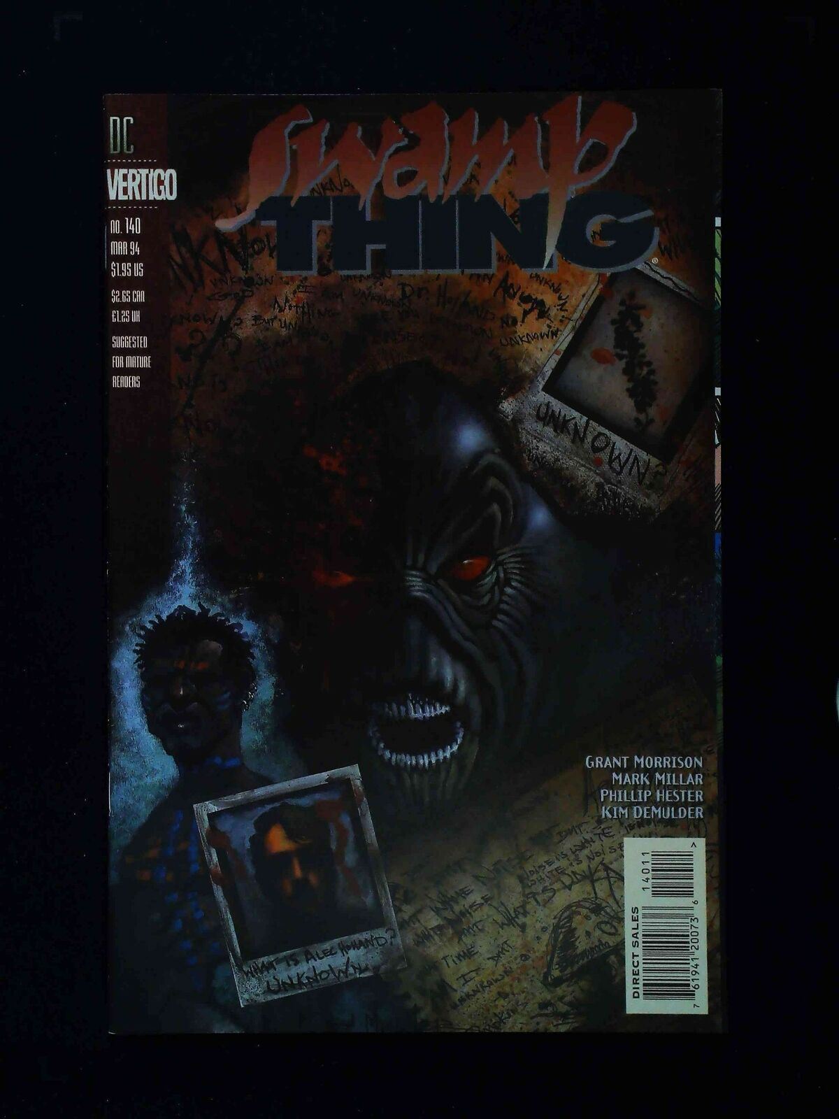 Swamp Thing #140 (2Nd Series) Dc Comics 1994 Nm-