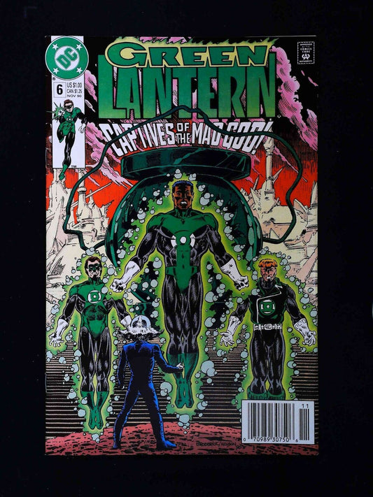 Green Lantern #6 (3Rd Series) Dc Comics 1990 Vf+ Newsstand