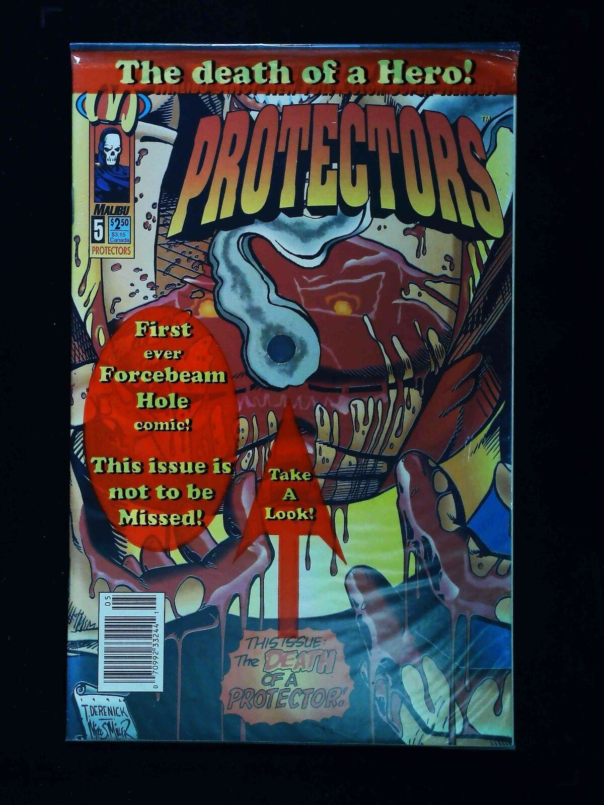 Protectors #5N  Malibu Comics 1993 Vf/Nm Newsstand