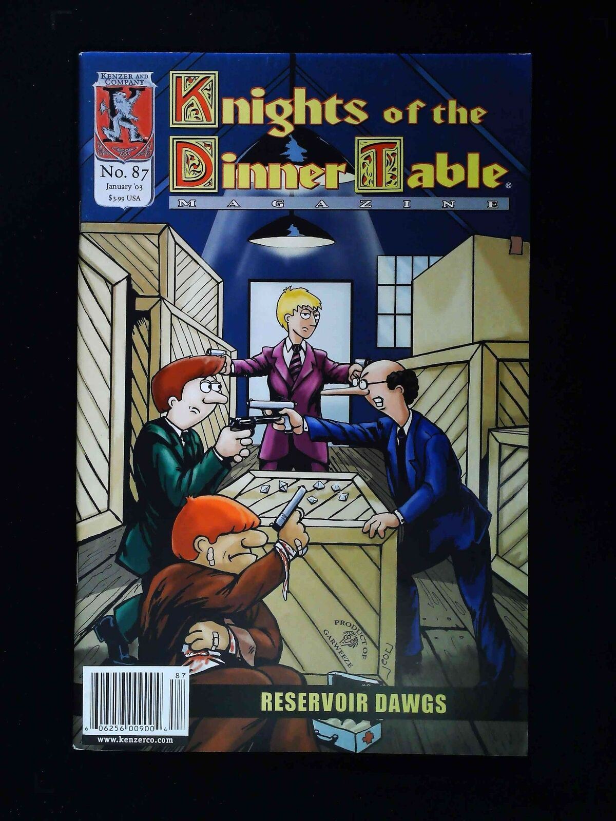 Knights Of The Dinner Table #87  Kenzer  Comics 2004 Nm- Newsstand