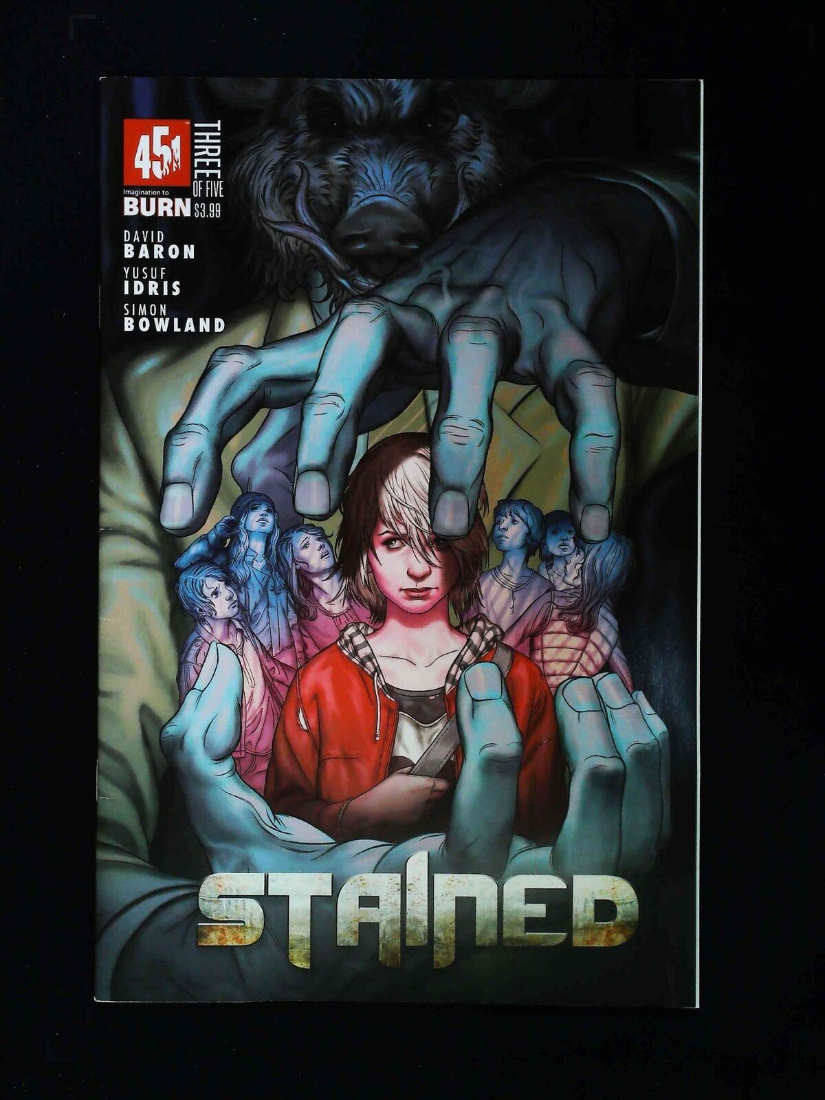 Stained #3  451 Media Group Comics 2017 Vf+
