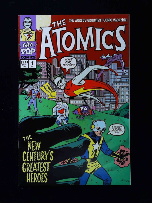 Atomics #1  Aaa Pop Comics 2000 Vf+