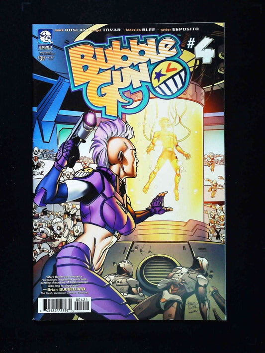 Bubblegun #4B Vol. 2 Aspen Comics 2017 Vf/Nm  Tovar Variant