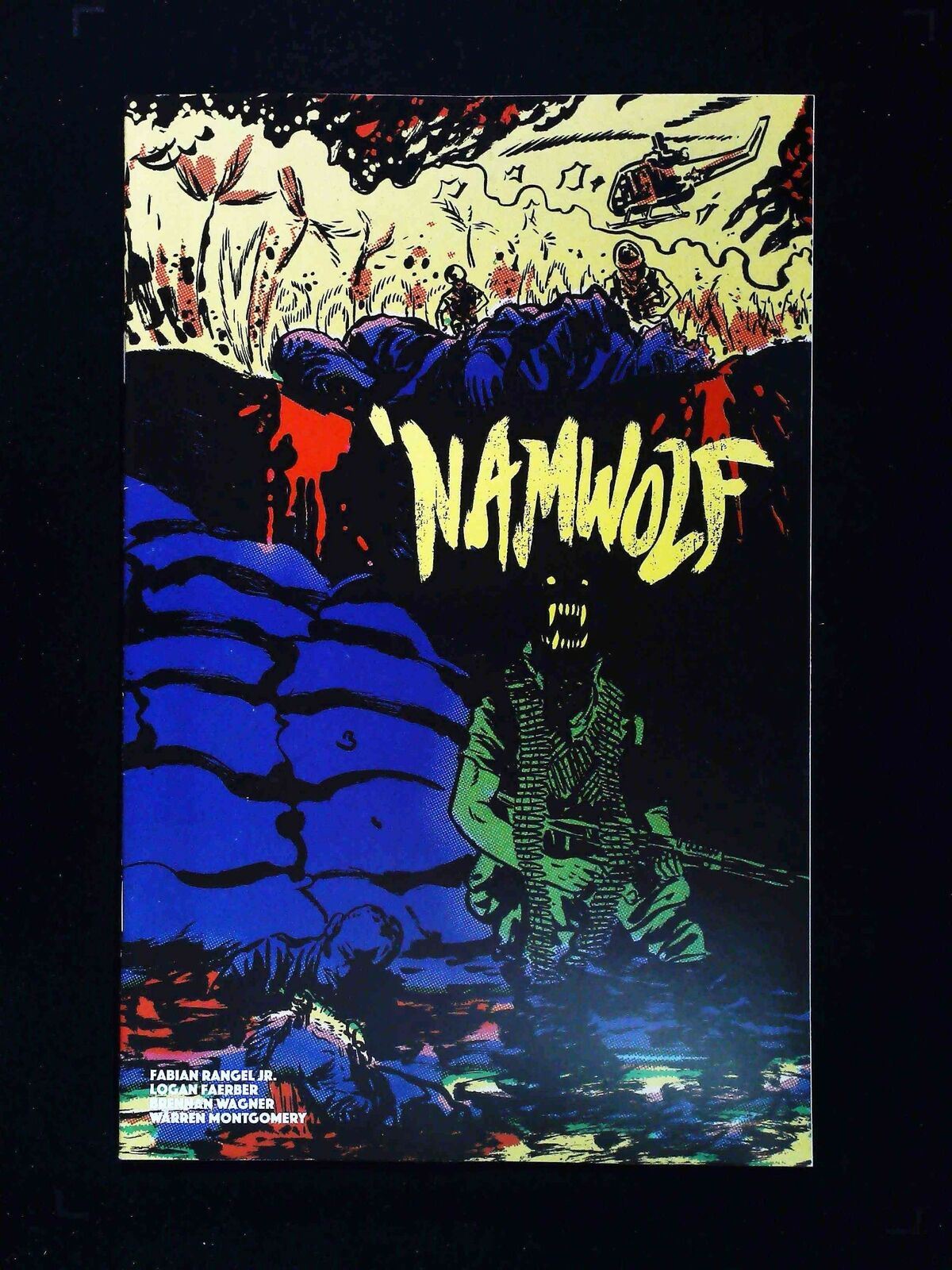 Namwolf #4B  Albatross Exploding Funny Comics 2017 Vf+  Ziritt Variant