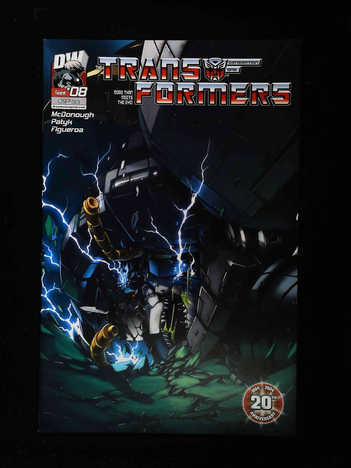 Transformers Generation 1 #8  Dreamwave Productions Comics 2004 Nm-