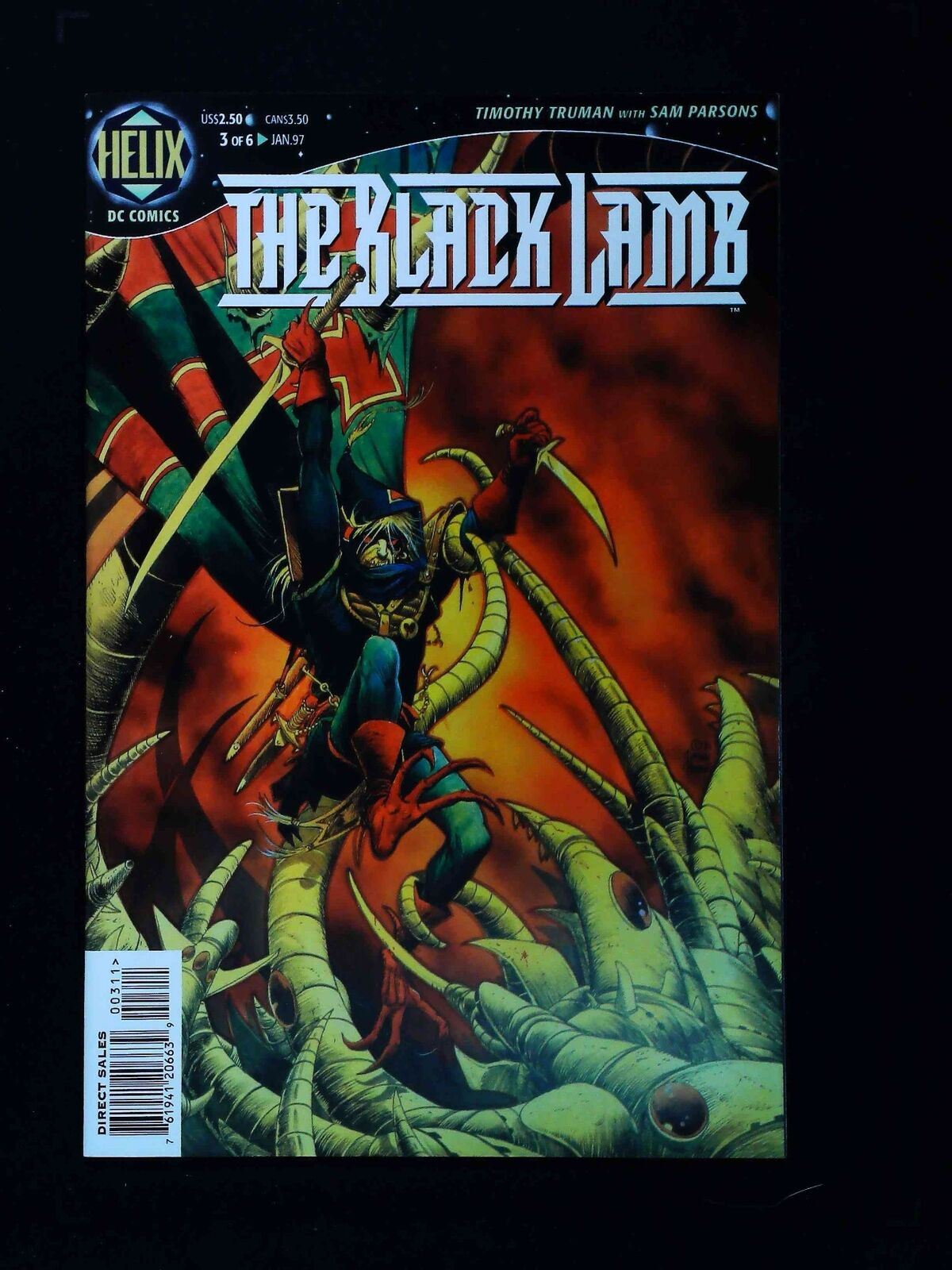 Black Lamb #3  Helix Comics 1997 Nm